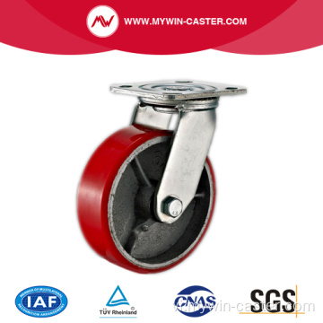 Caster công nghiệp nặng 8 inch xoay với lõi sắt